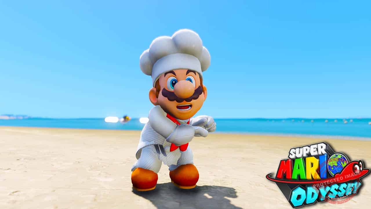 GTA 5 Mods Mario Chef