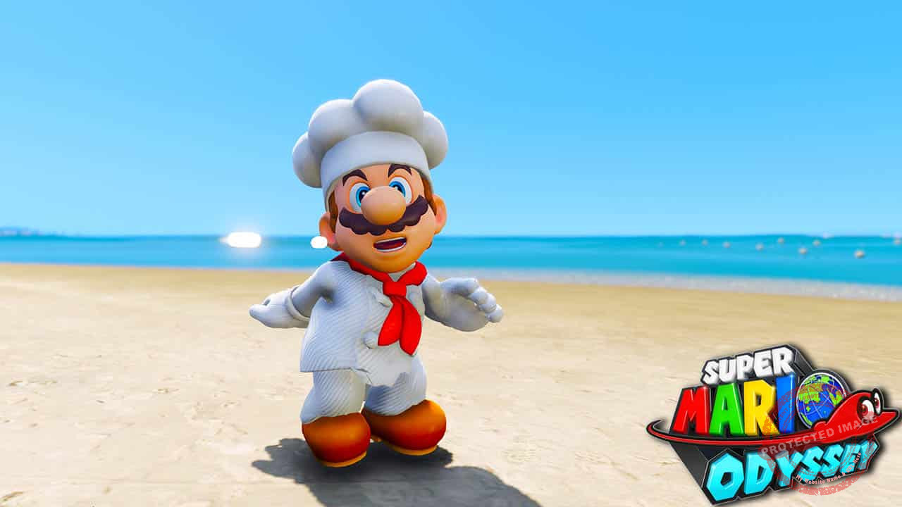 GTA 5 Mods Mario Chef