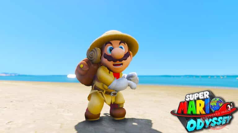 GTA 5 Mods Mario Explorer in Super Mario Odyssay - GTA 5 Mods Website