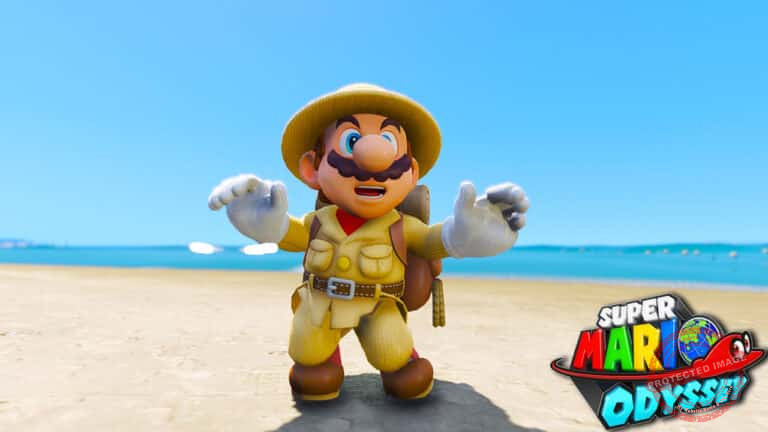 GTA 5 Mods Mario Explorer in Super Mario Odyssay - GTA 5 Mods Website