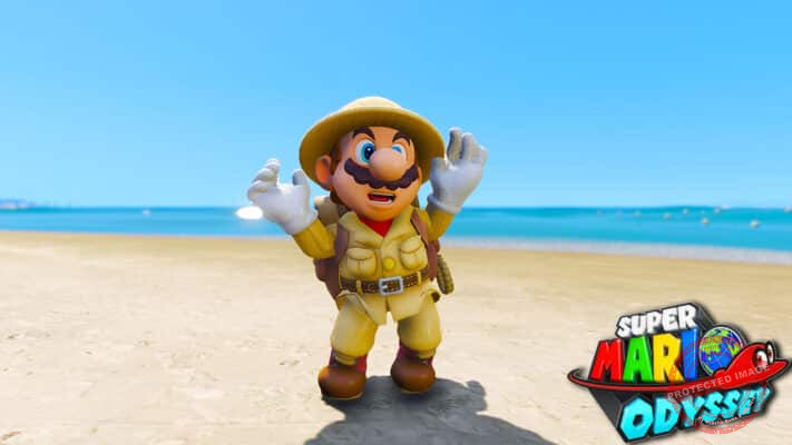 GTA 5 Mods Mario Explorer in Super Mario Odyssay - GTA 5 Mods Website