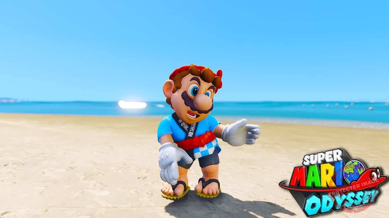 GTA 5 Mods Mario Happi
