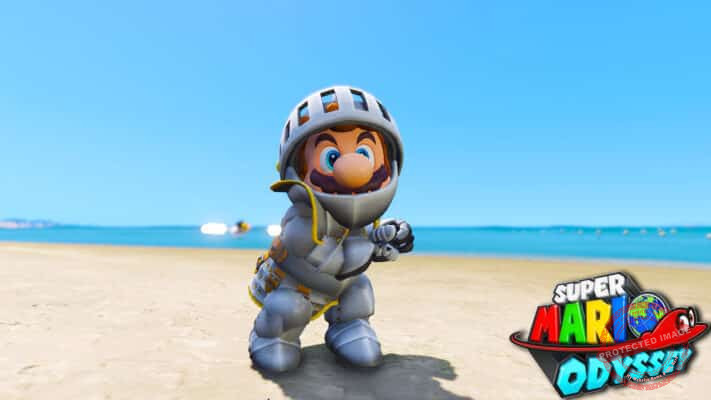 GTA 5 Mods Mario Knight in Super Mario Odyssay - GTA 5 Mods Website