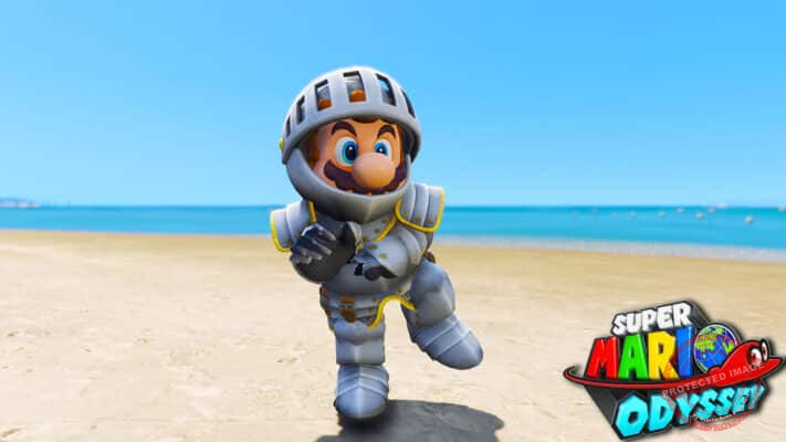 GTA 5 Mods Mario Knight in Super Mario Odyssay - GTA 5 Mods Website