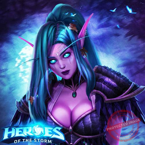 GTA 5 Mods Tyrande Love Goddess