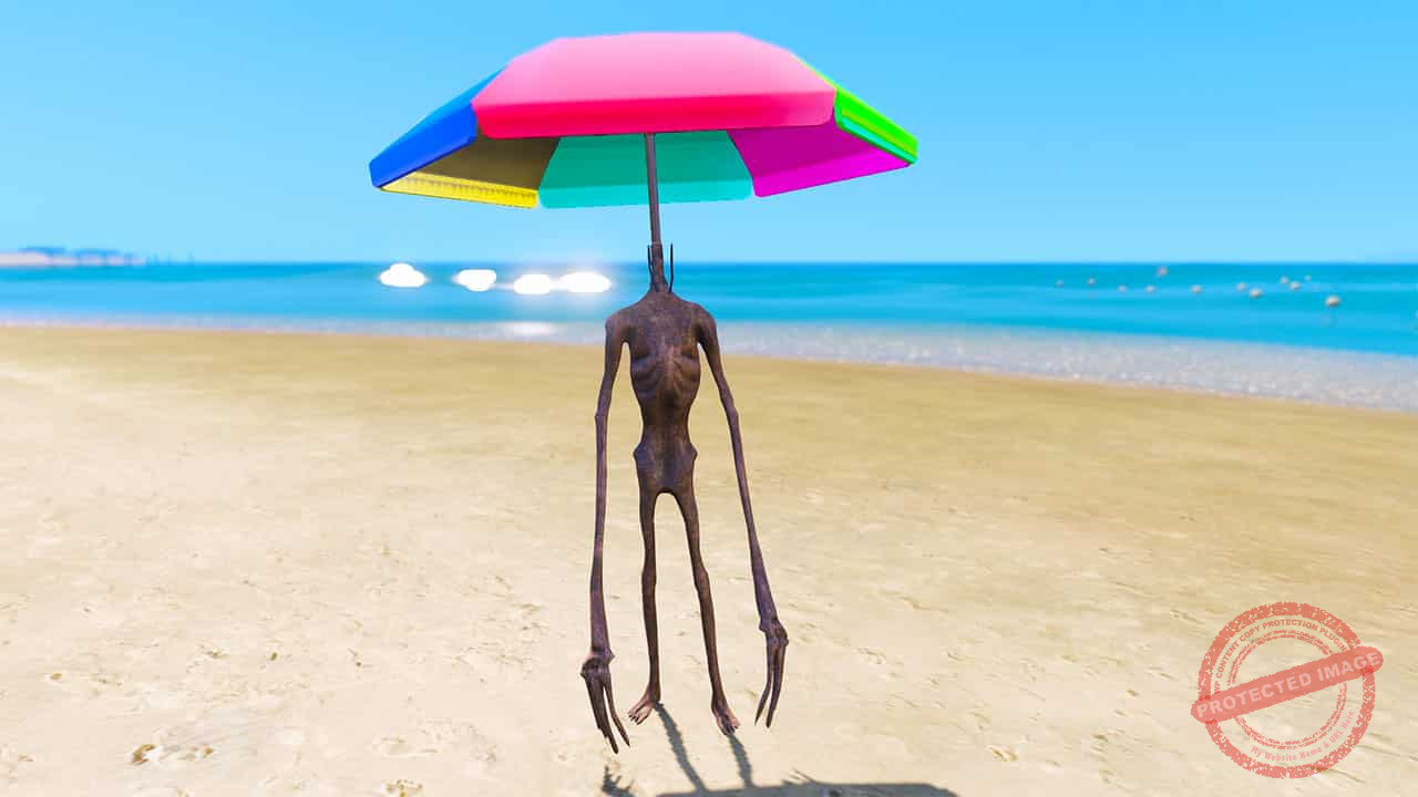 GTA 5 Mods Umbrella Siren Head
