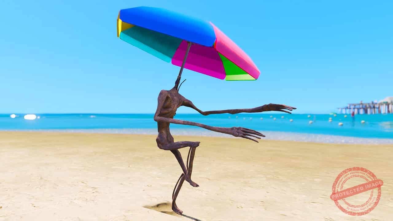 GTA 5 Mods Umbrella Siren Head