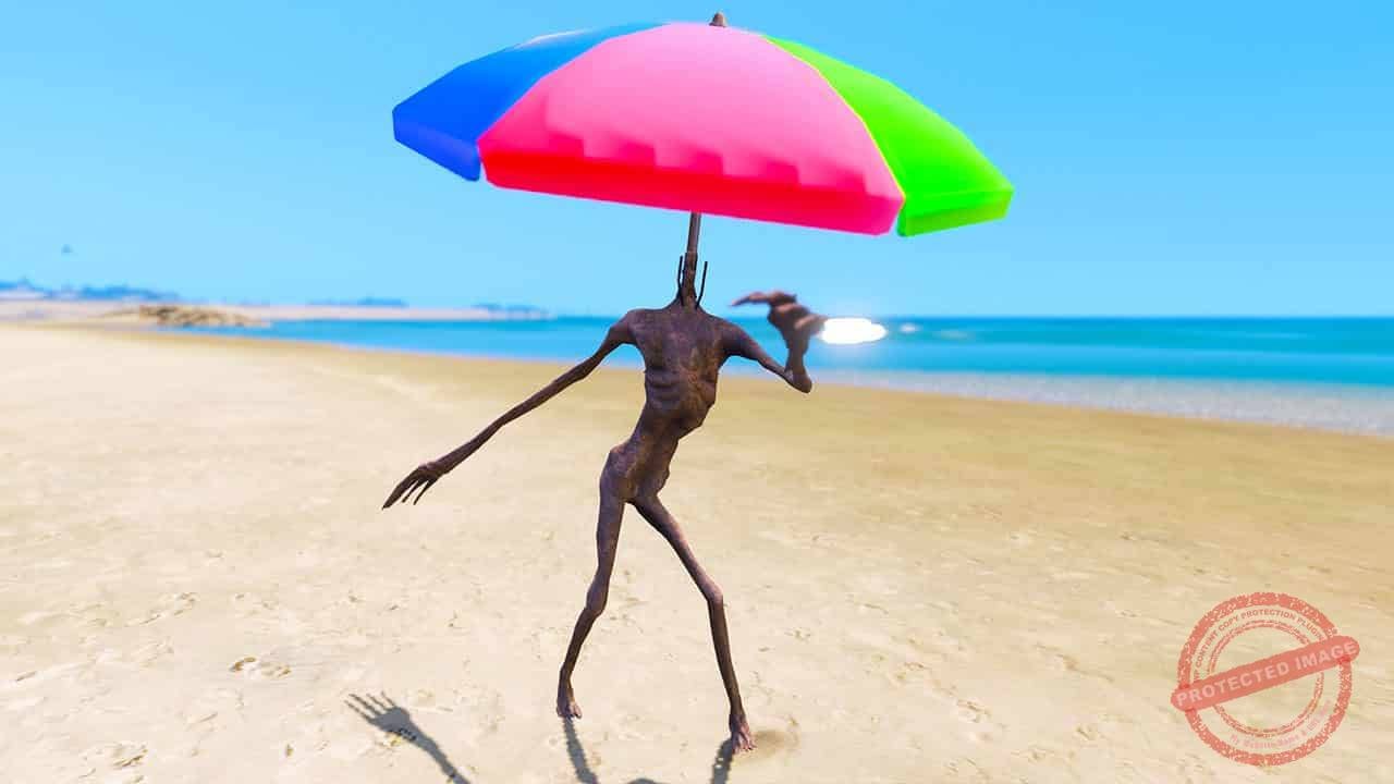 GTA 5 Mods Umbrella Siren Head