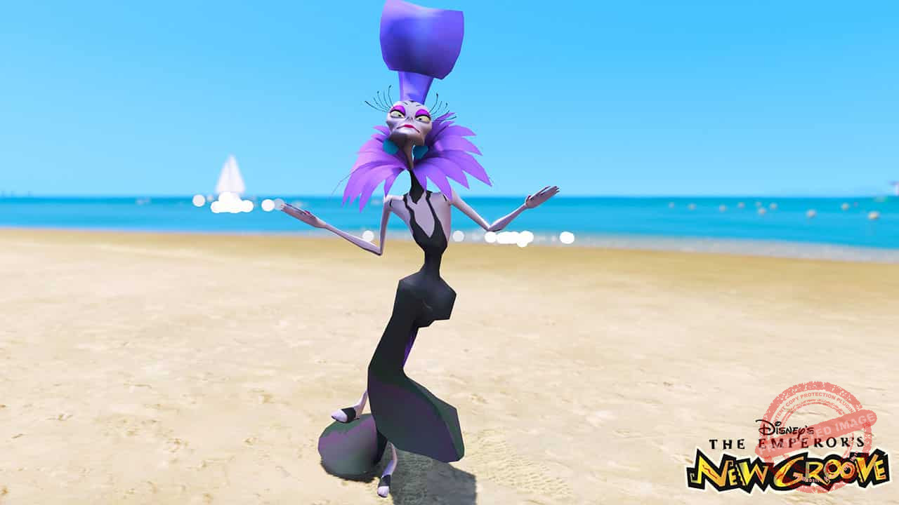 GTA 5 Mods Yzma in Emperror's New Groove