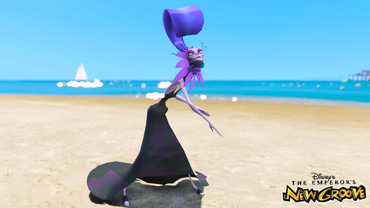 GTA 5 Mods Yzma in Emperror's New Groove