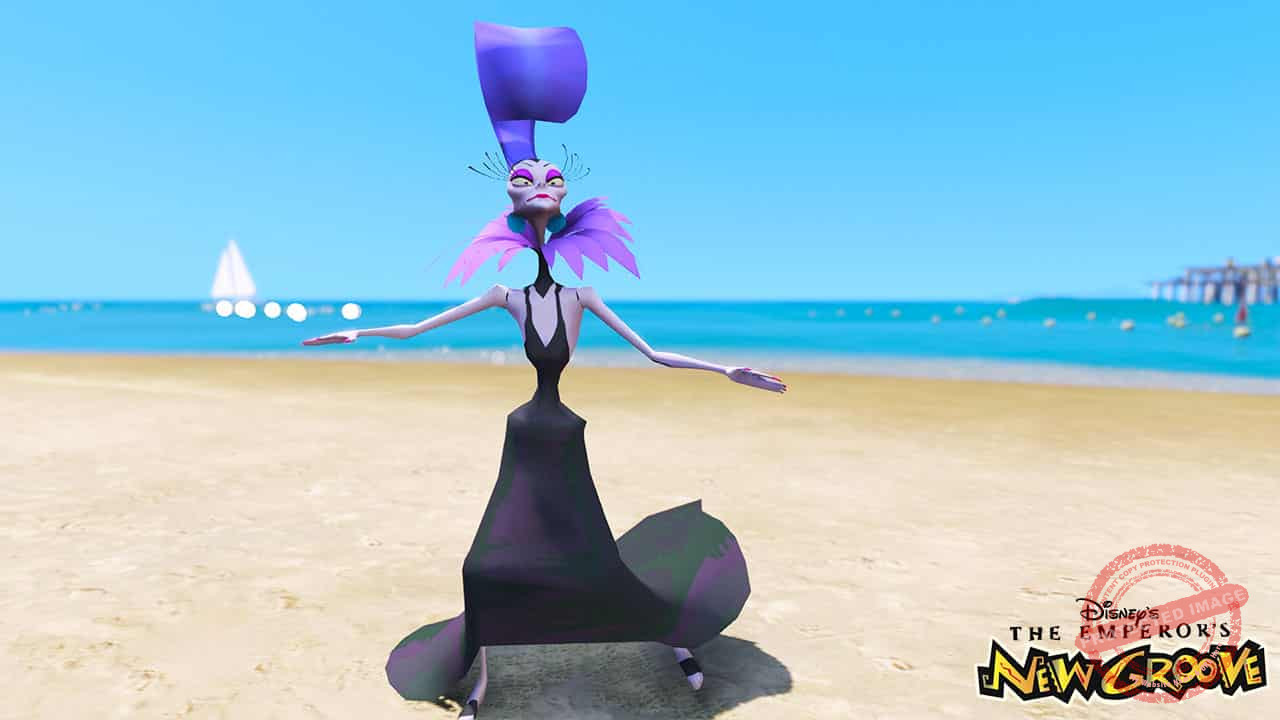 GTA 5 Mods Yzma in Emperror's New Groove