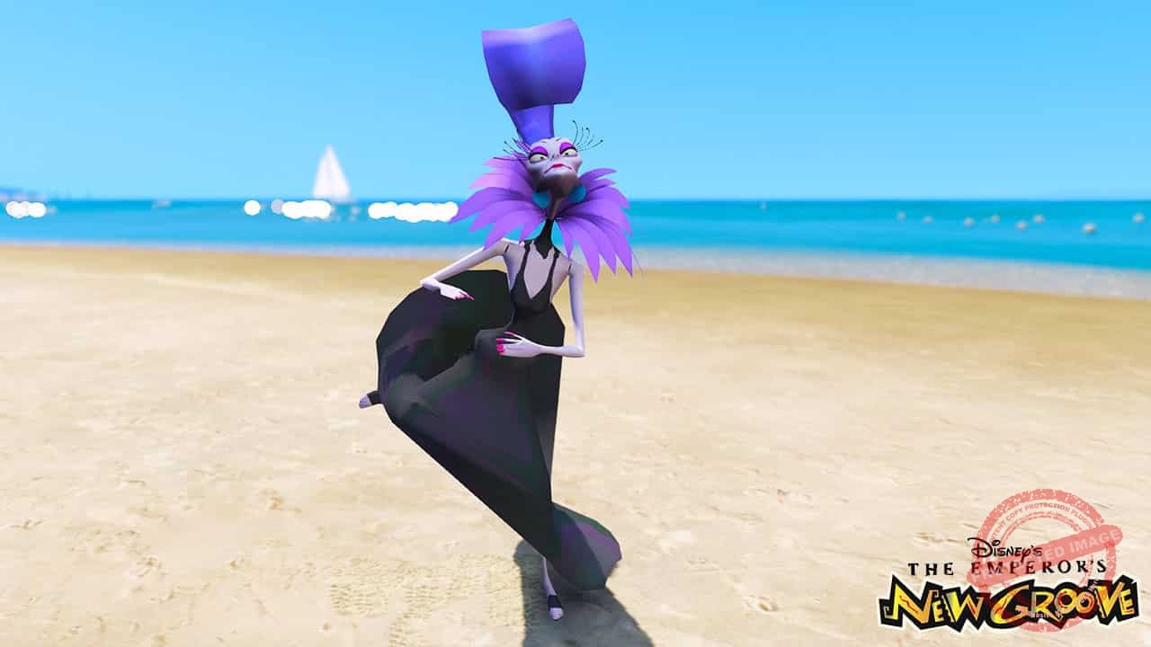 GTA 5 Mods Yzma in Emperror's New Groove