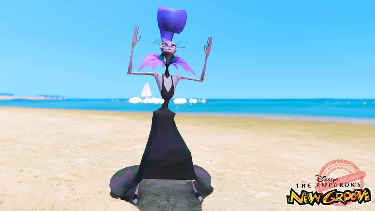 GTA 5 Mods Yzma in Emperror's New Groove