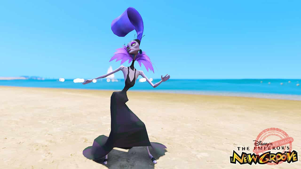 GTA 5 Mods Yzma in Emperror's New Groove