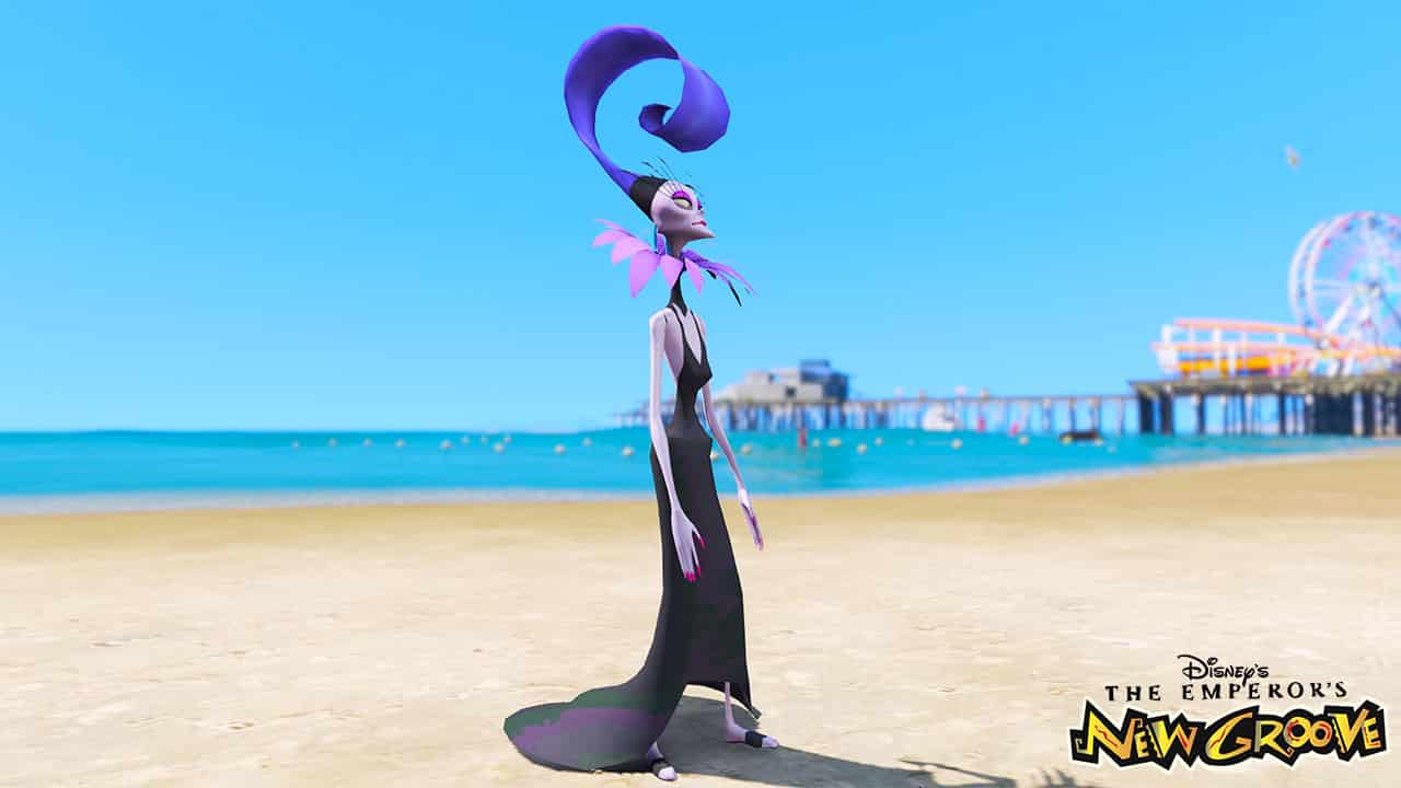 GTA 5 Mods Yzma in Emperror's New Groove