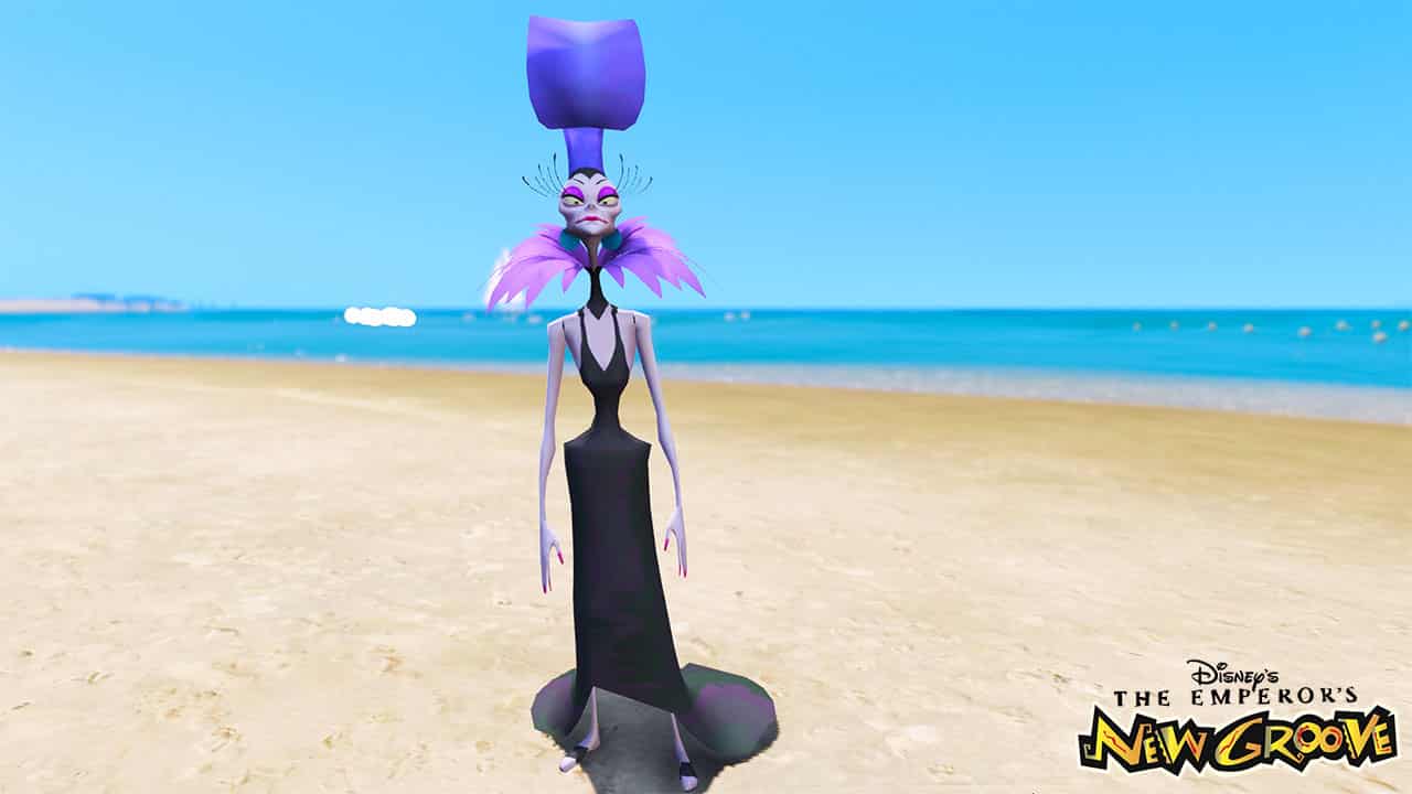 GTA 5 Mods Yzma in Emperror's New Groove