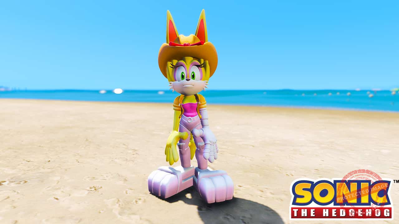GTA 5 Mods Bunnie Rabbot in Sonic The Hedgehog