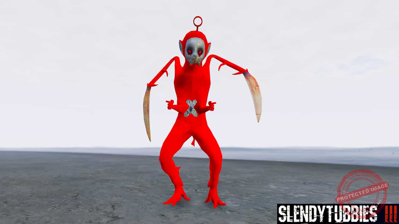 GTA 5 Mods Po Necromorph in Slendytubbies 3