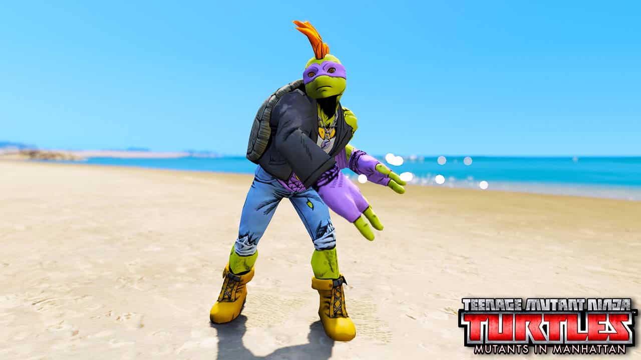 GTA 5 Mods TMNT Donatello Rock & Roll