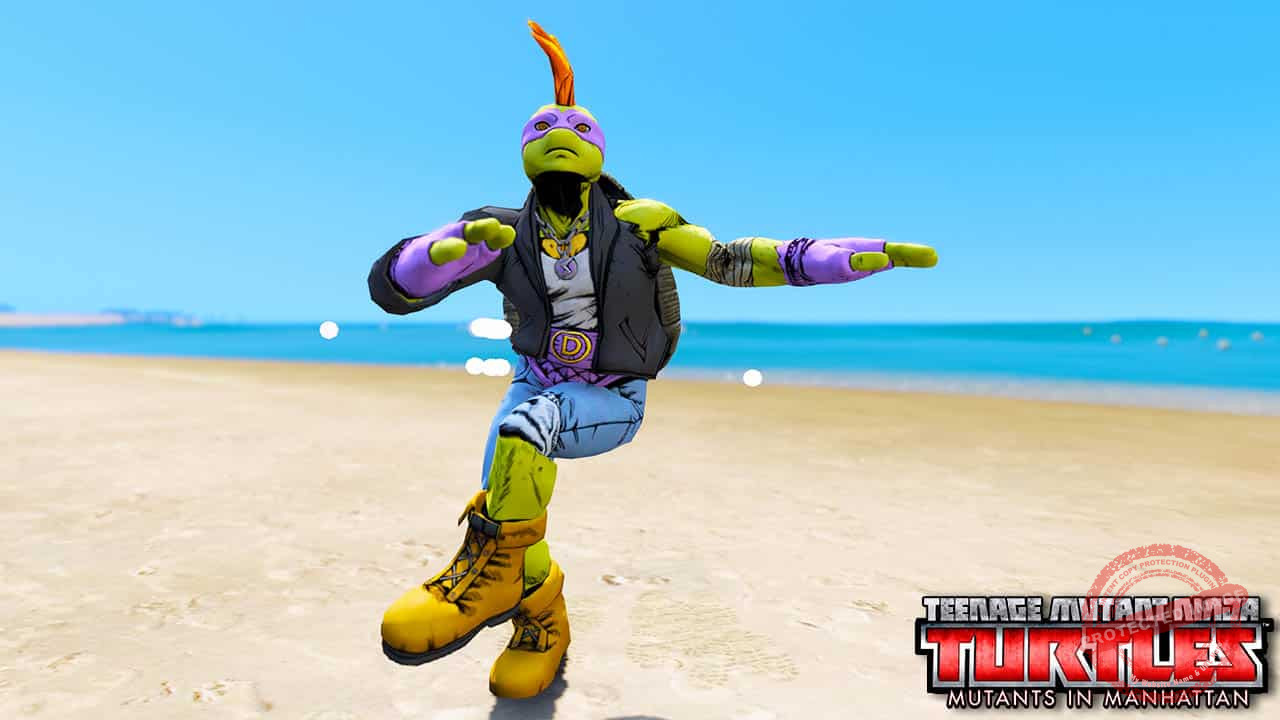 GTA 5 Mods TMNT Donatello Rock & Roll