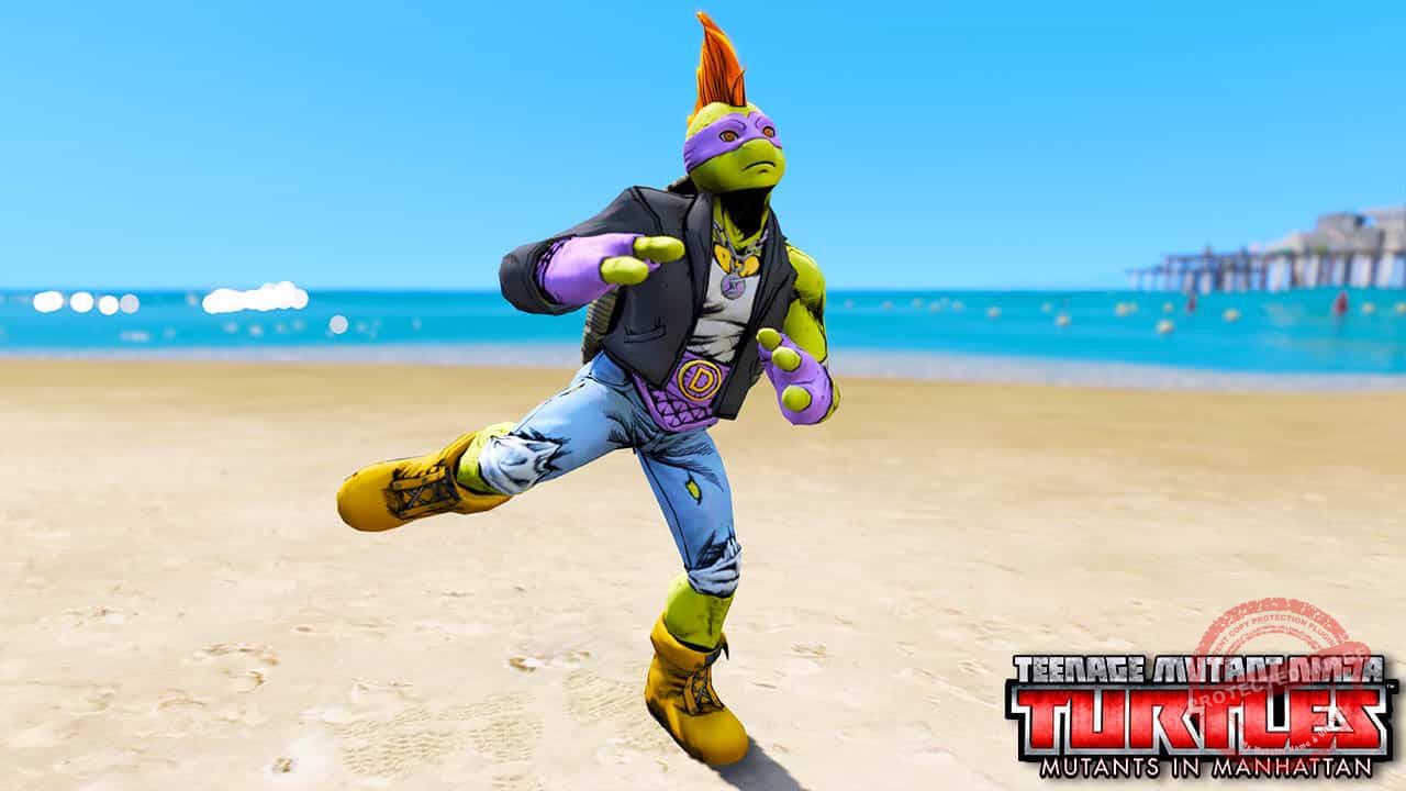 GTA 5 Mods TMNT Donatello Rock & Roll