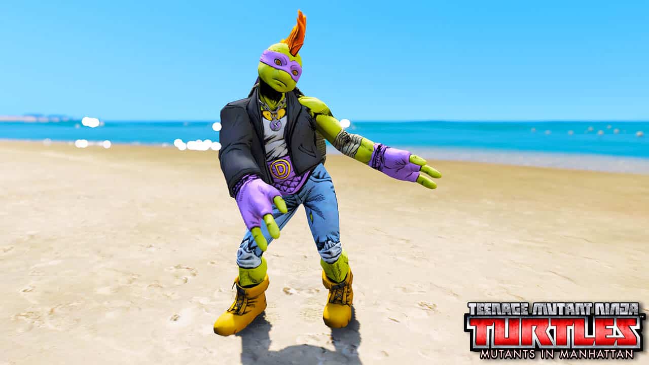 GTA 5 Mods TMNT Donatello Rock & Roll