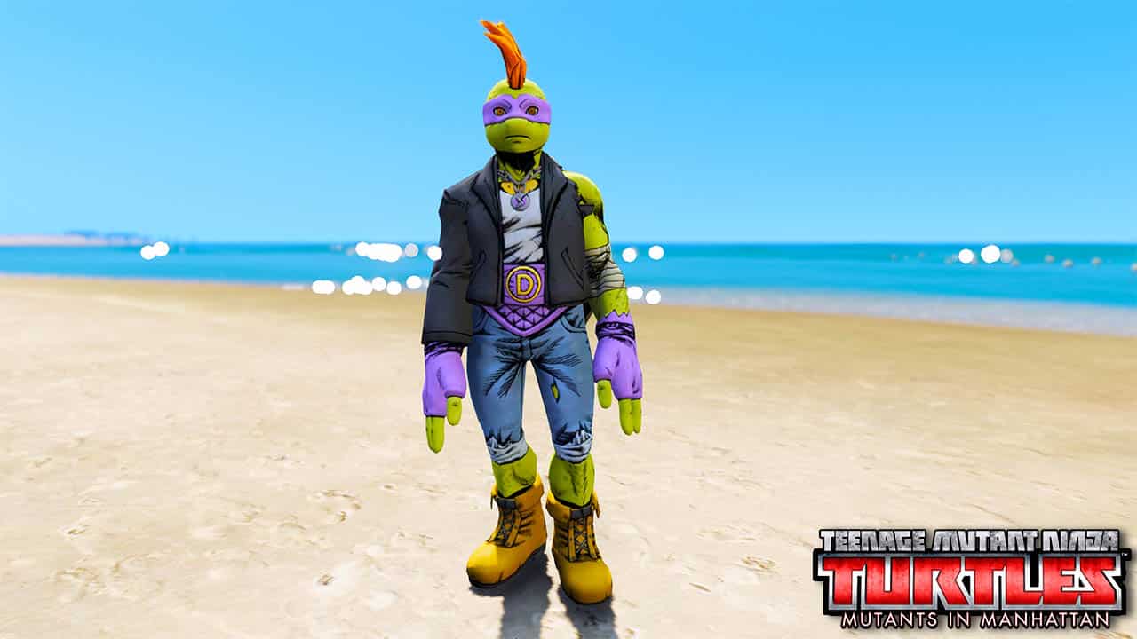 GTA 5 Mods TMNT Donatello Rock & Roll