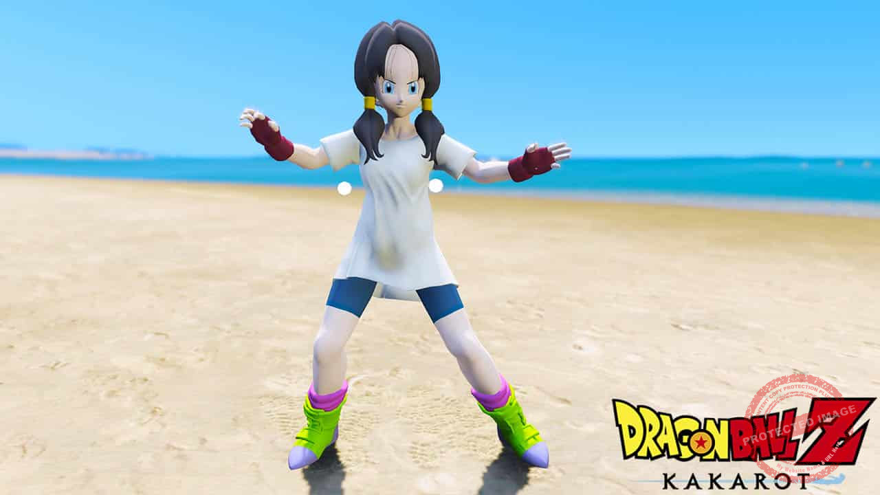 GTA 5 Mods Videl in Dragon Ball Kakarot