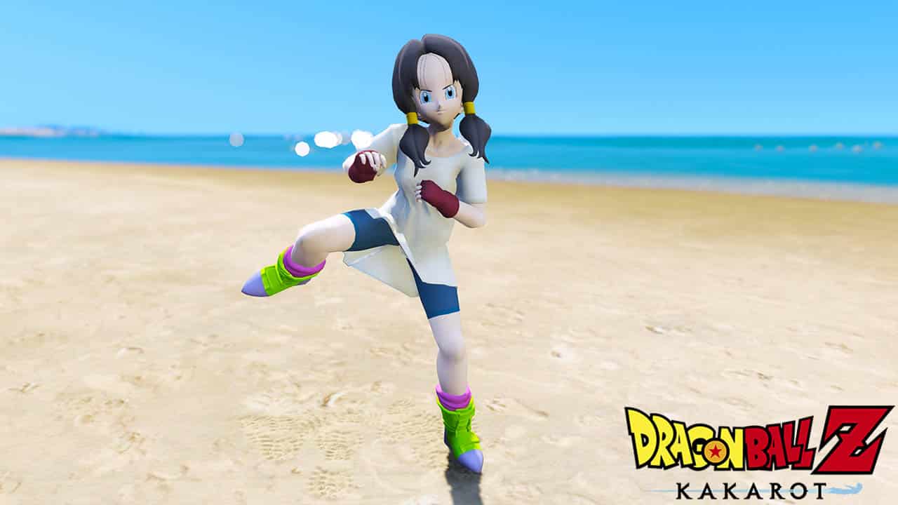 GTA 5 Mods Videl in Dragon Ball Kakarot