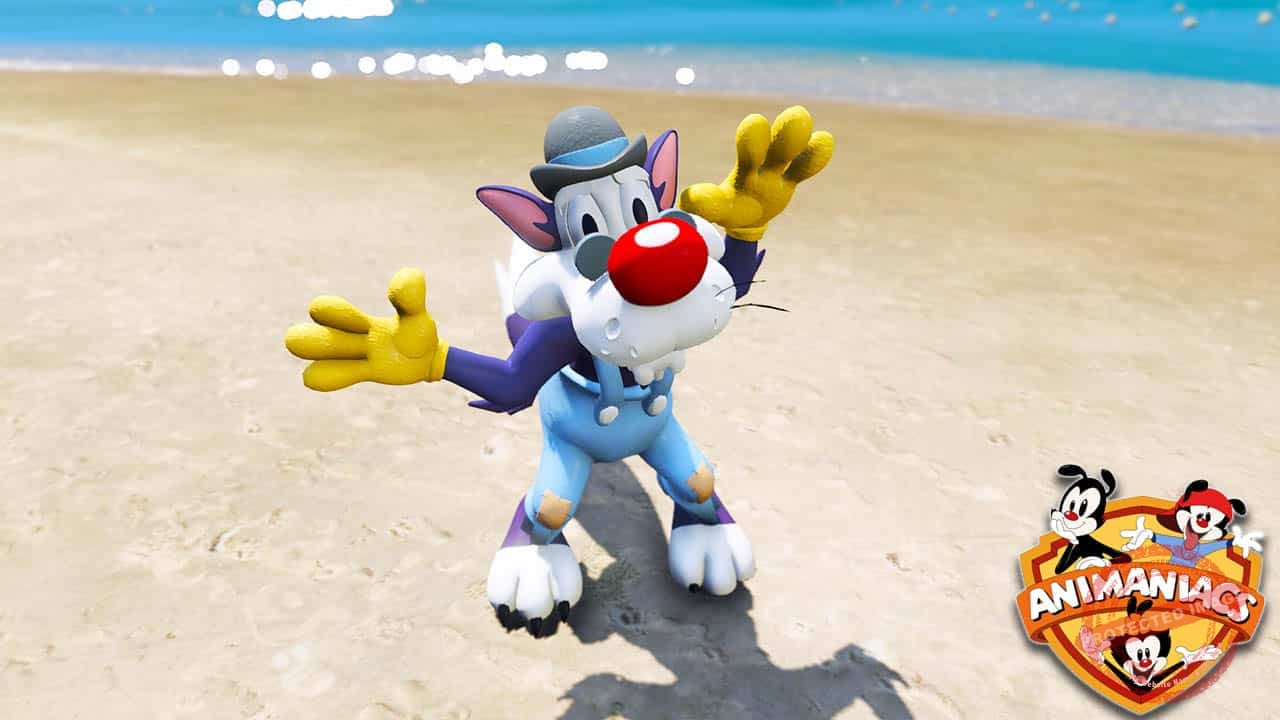 GTA 5 Mods Walter J.Wolf in Animaniacs