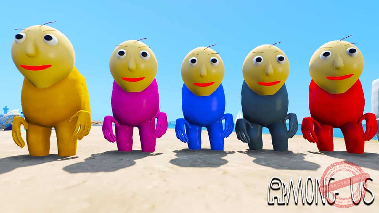 GTA 5 Mods Among Us Baldi