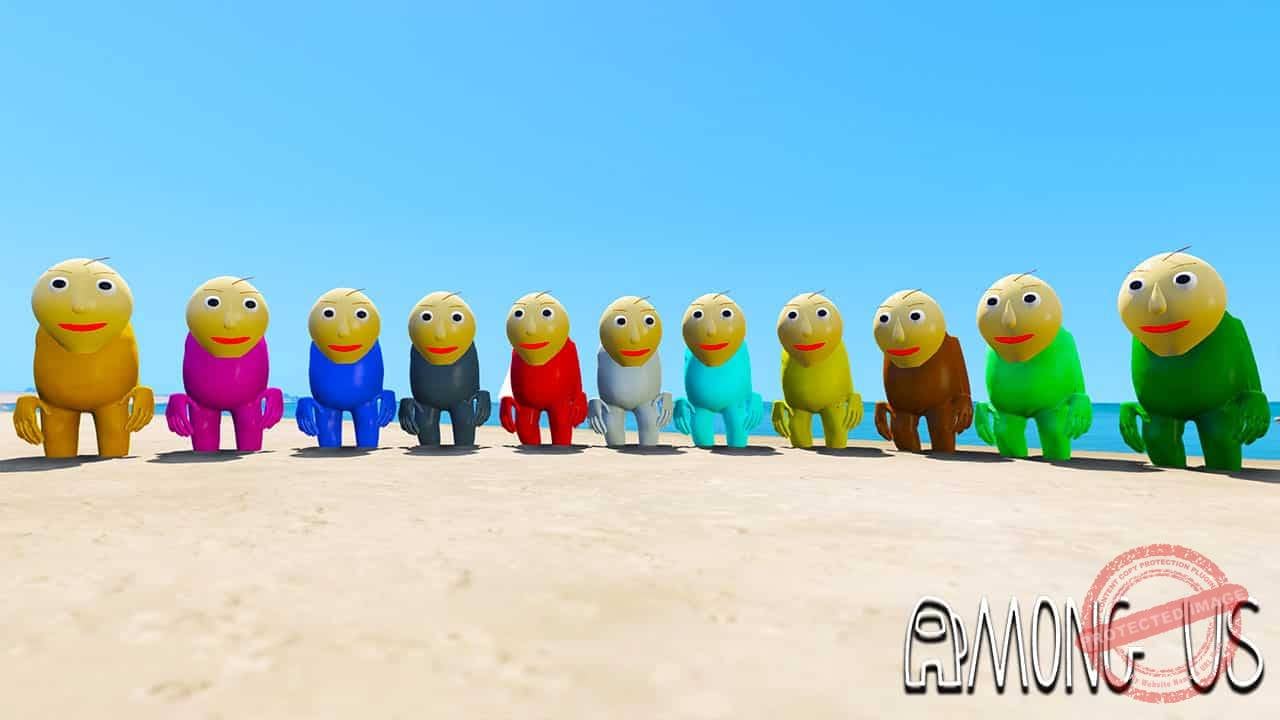 GTA 5 Mods Among Us Baldi