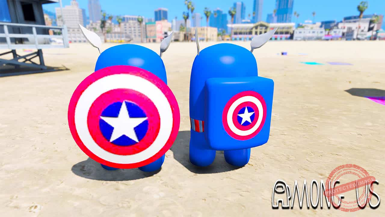 GTA 5 Mods Among US Captain America