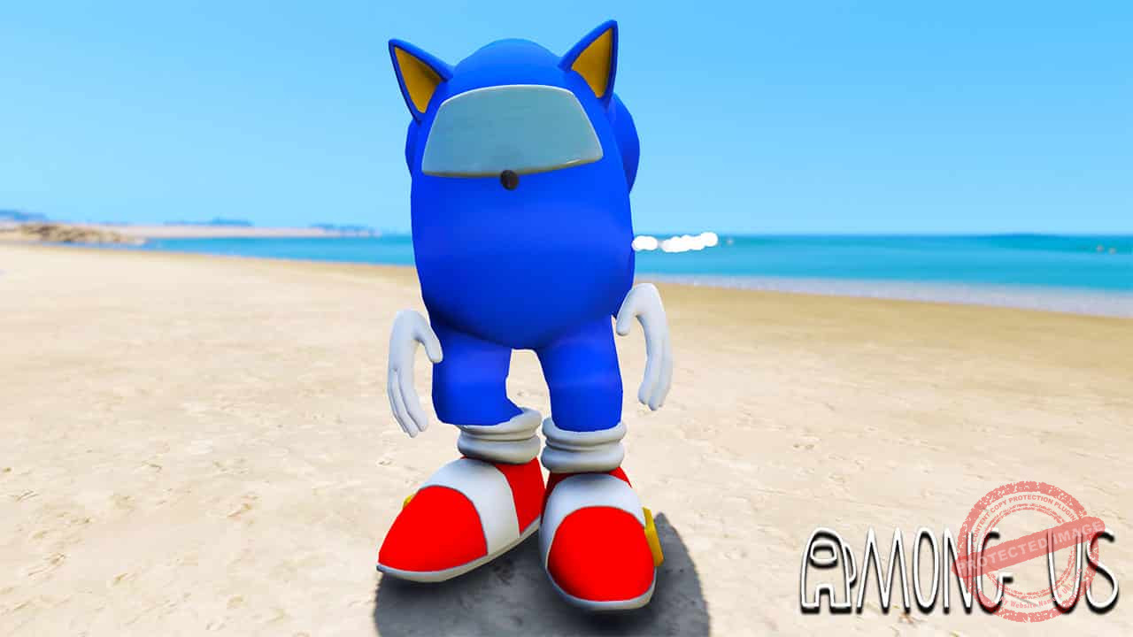 GTA 5 Mods Among Us Sonic