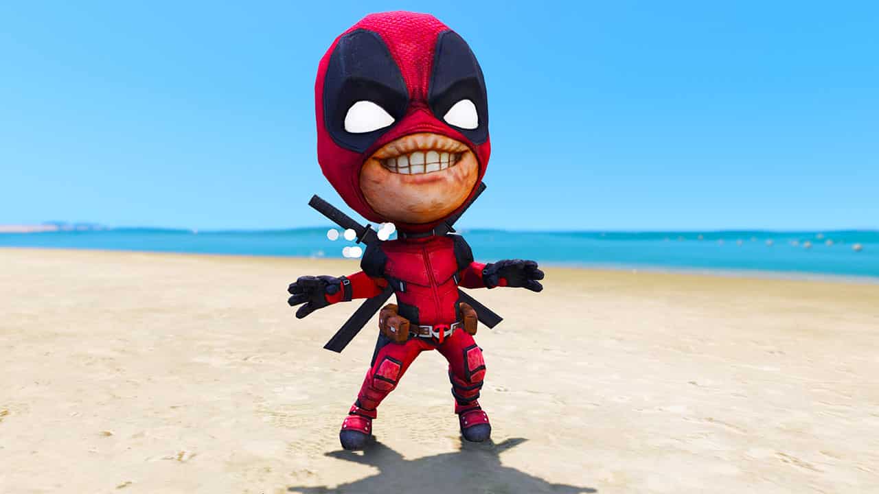 GTA 5 Mods Deadpool Kid V2