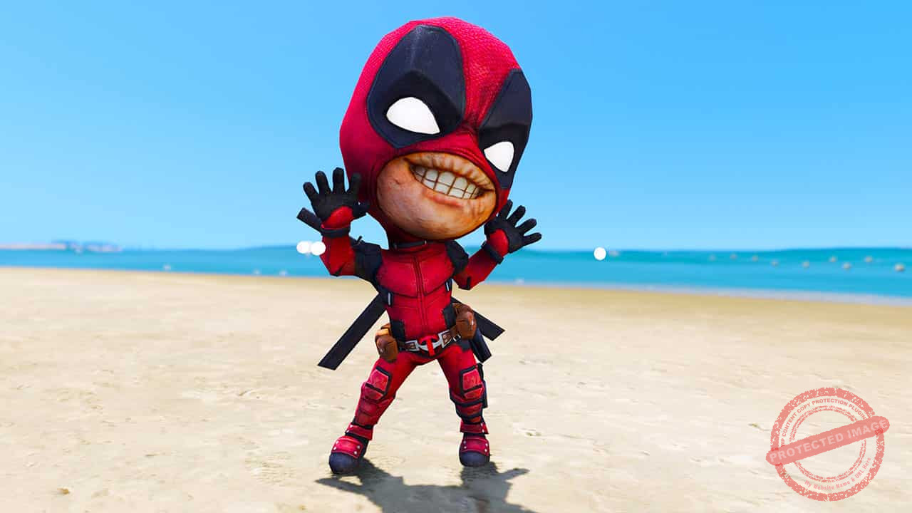 GTA 5 Mods Deadpool Kid V2