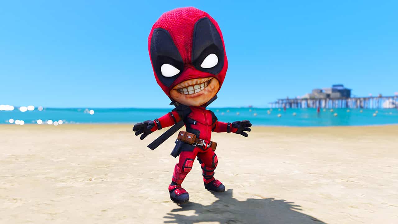 GTA 5 Mods Deadpool Kid V2