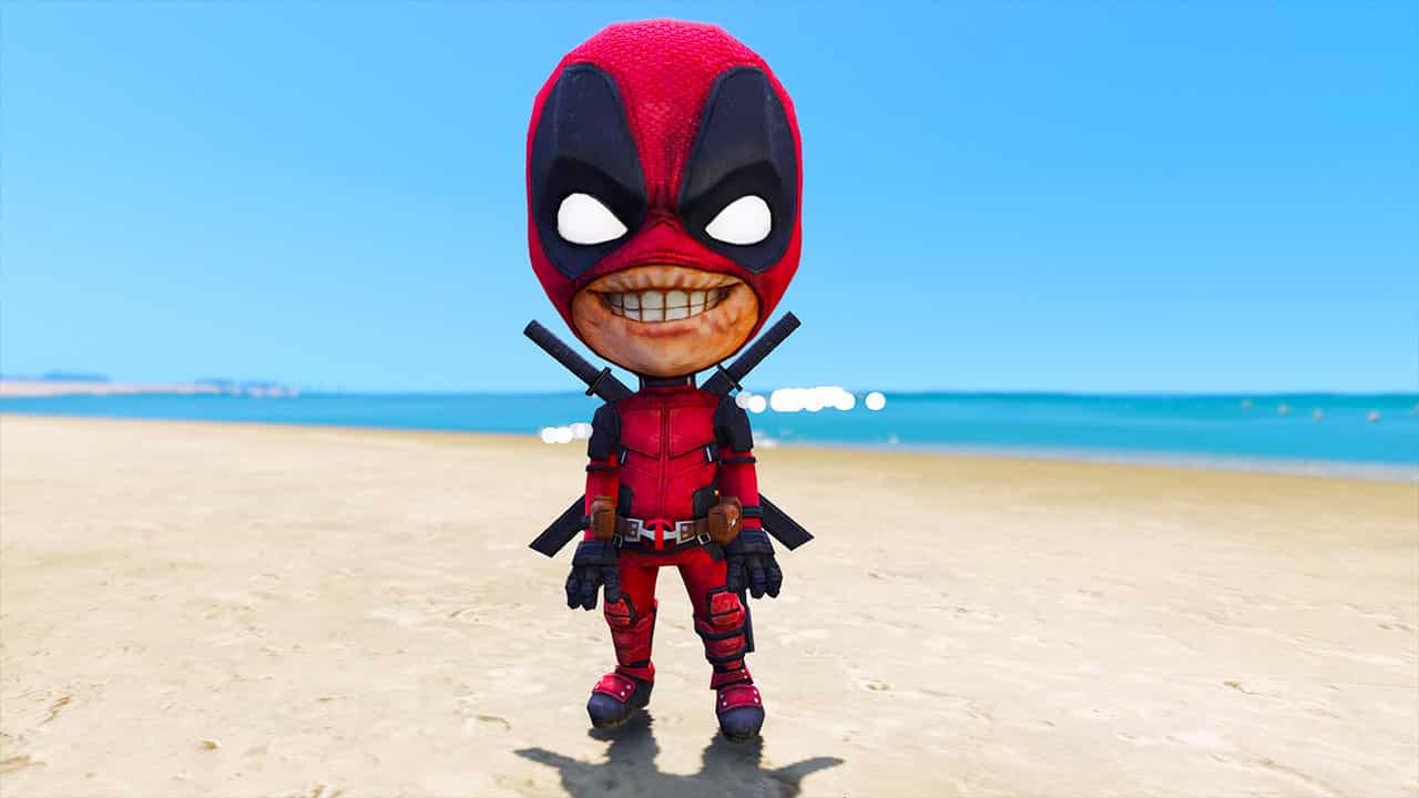 GTA 5 Mods Deadpool Kid V2