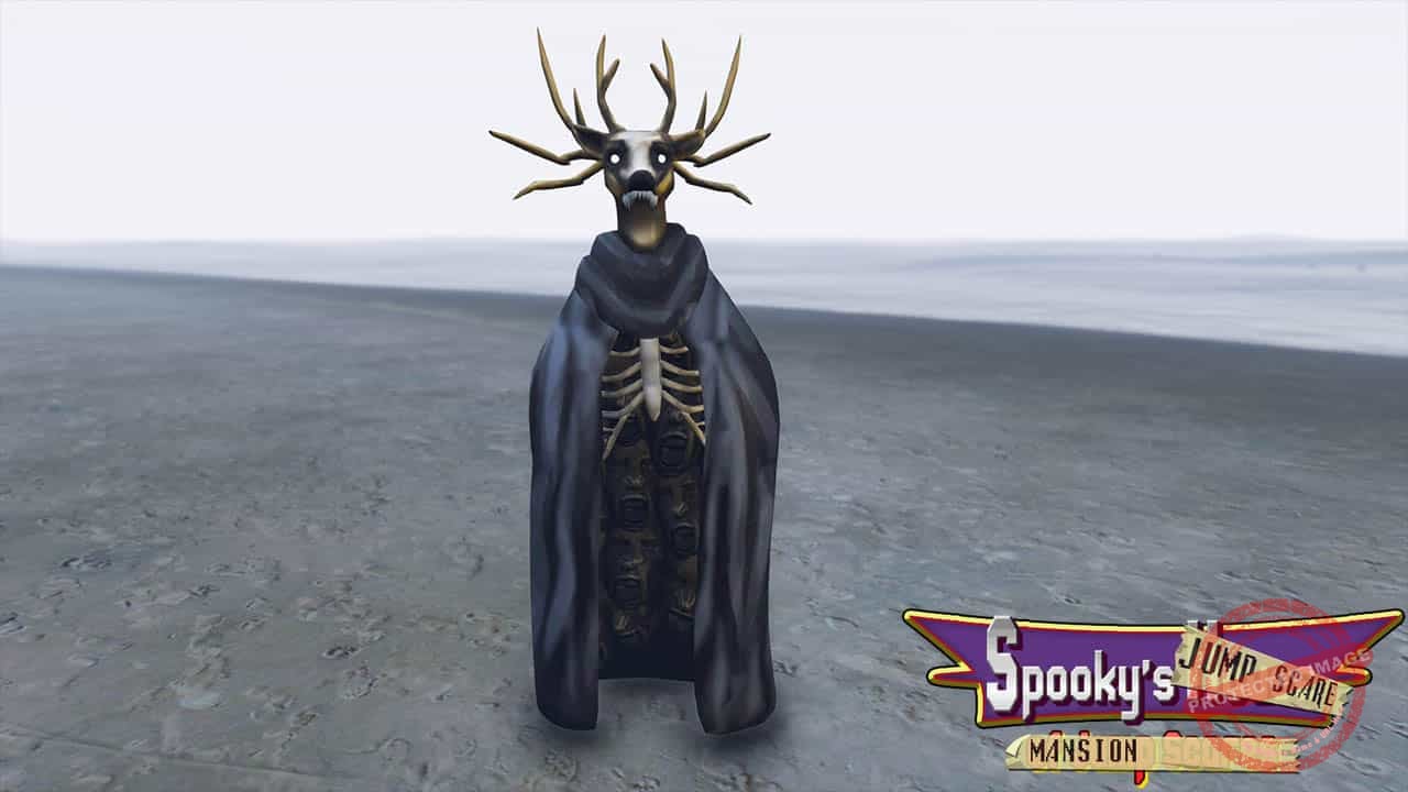 GTA 5 Mods DeerLord in Spooky's Jump Scare Mansion