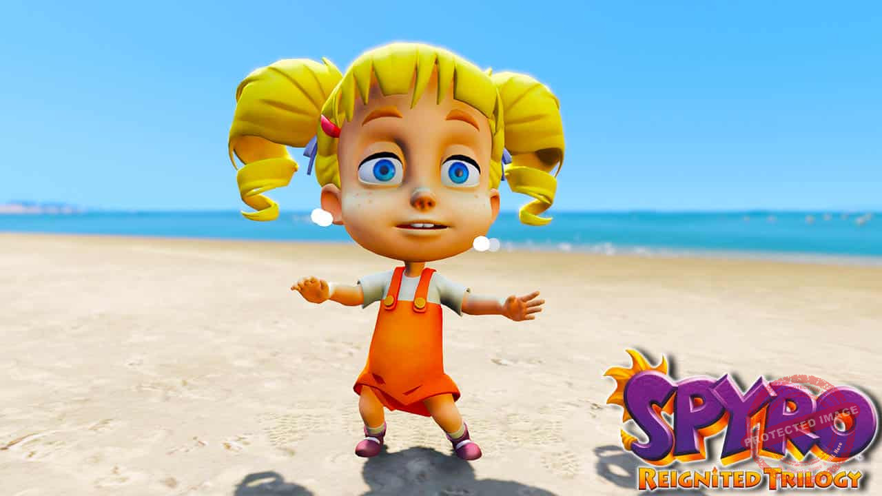 GTA 5 Mods Greta in Spyro