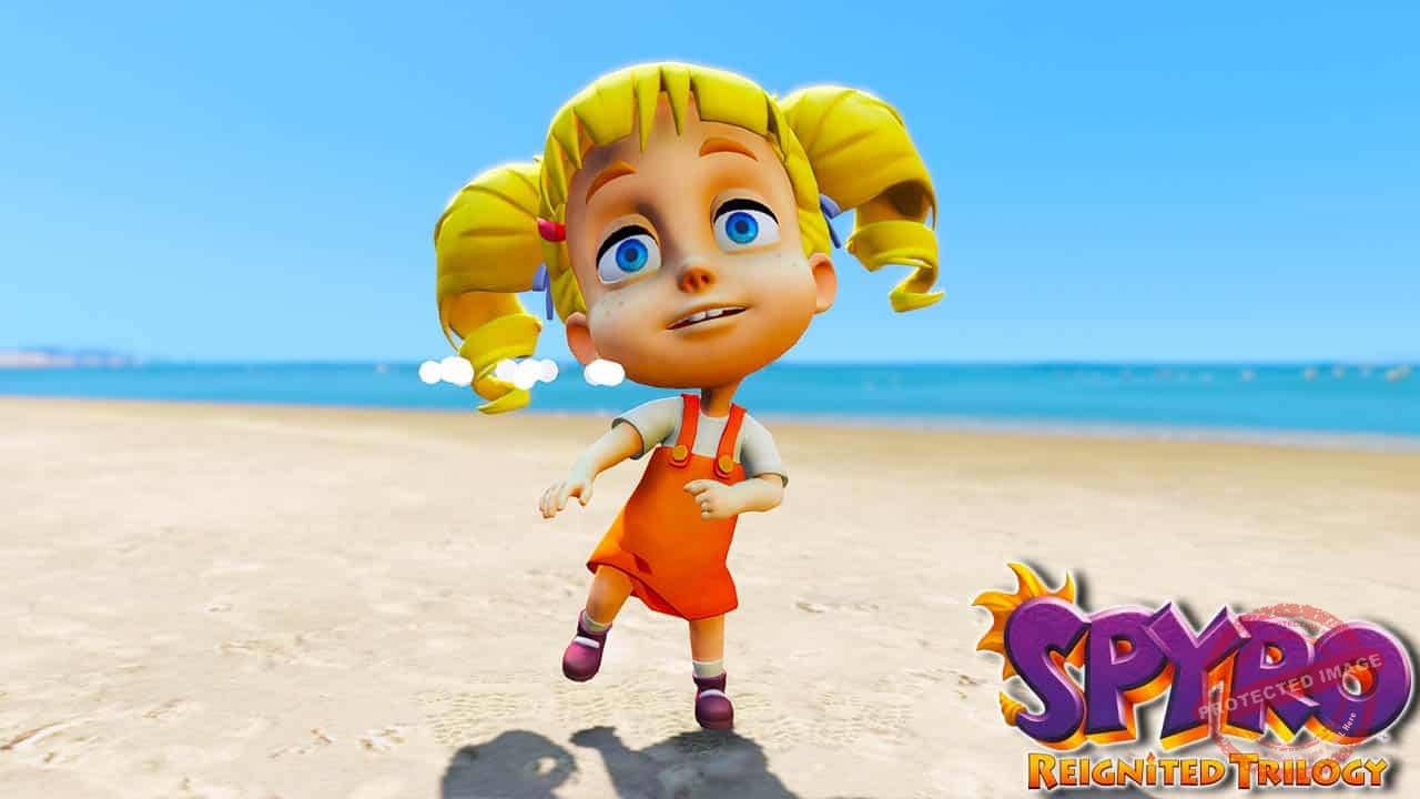 GTA 5 Mods Greta in Spyro