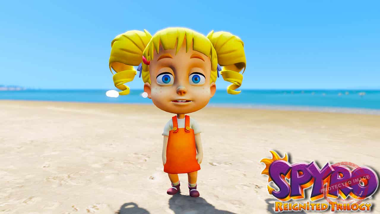 GTA 5 Mods Greta in Spyro
