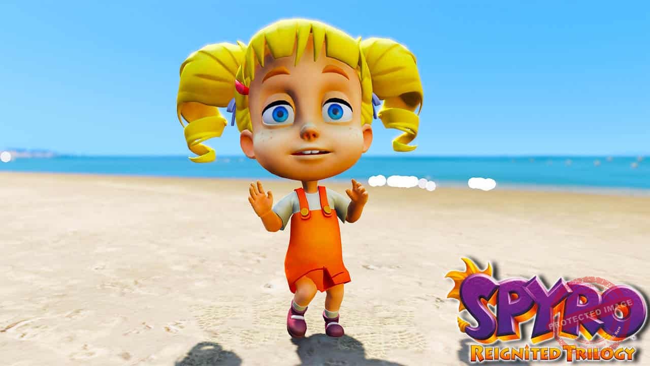 GTA 5 Mods Greta in Spyro