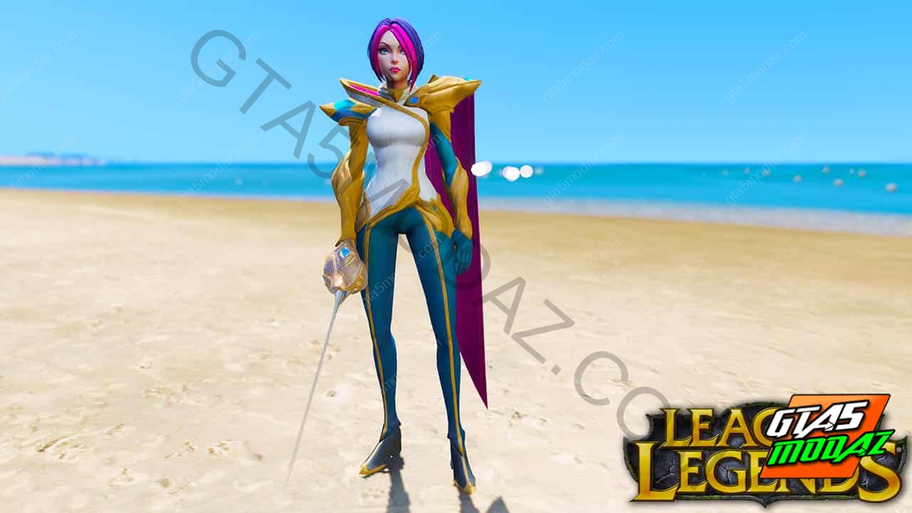 GTA 5 Mods Fiora in League of Legend