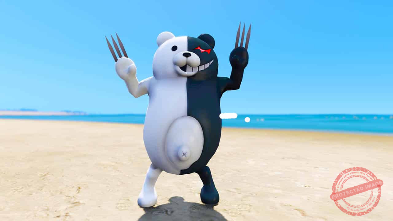GTA 5 Mods Monokuma