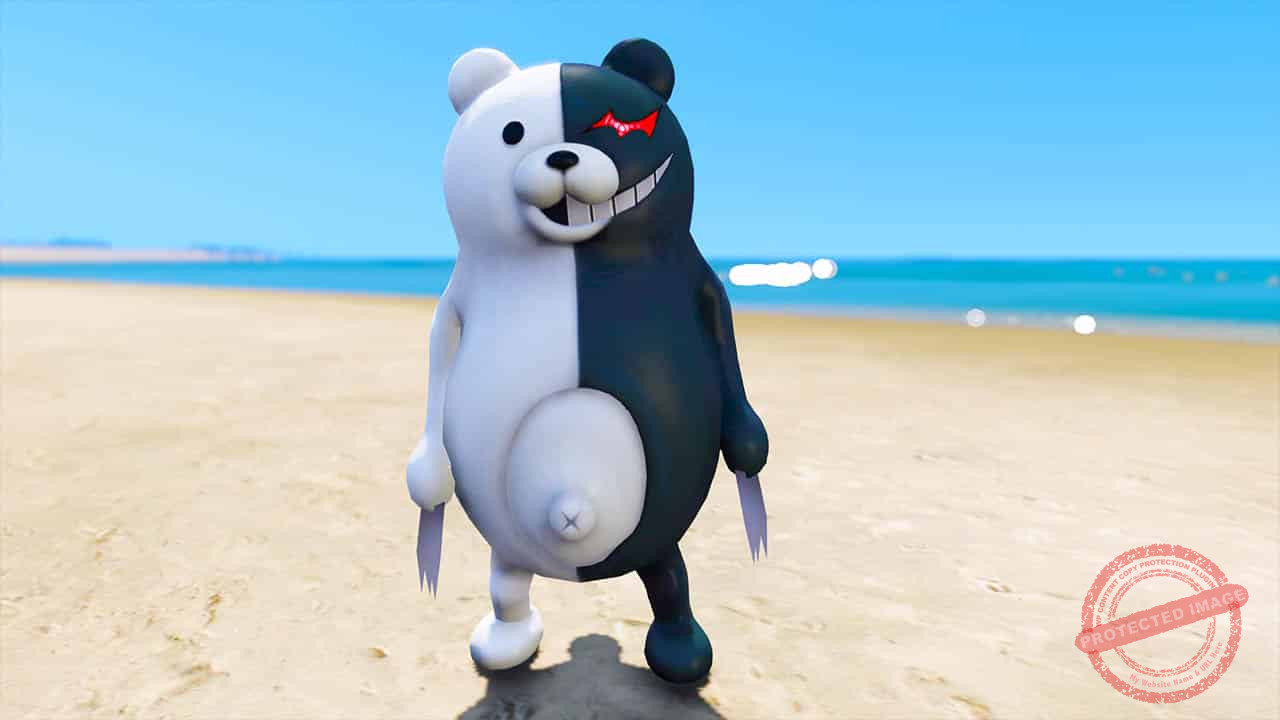 GTA 5 Mods Monokuma