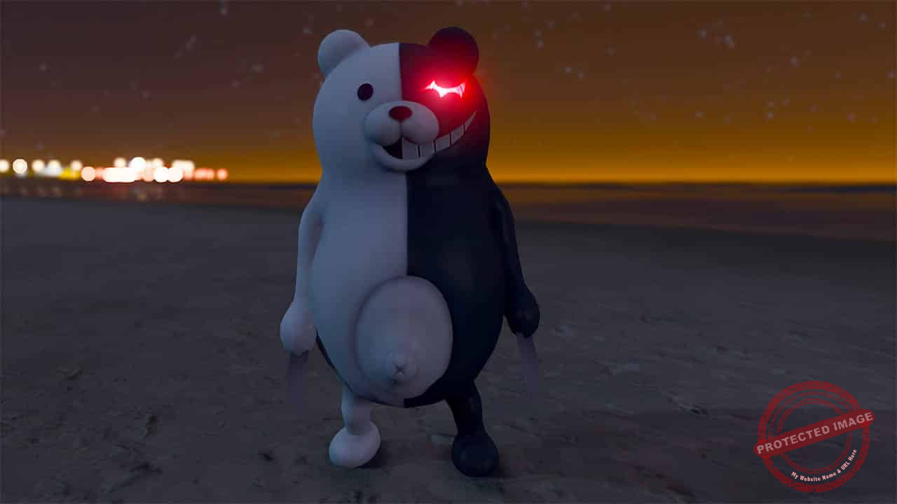 GTA 5 Mods Monokuma