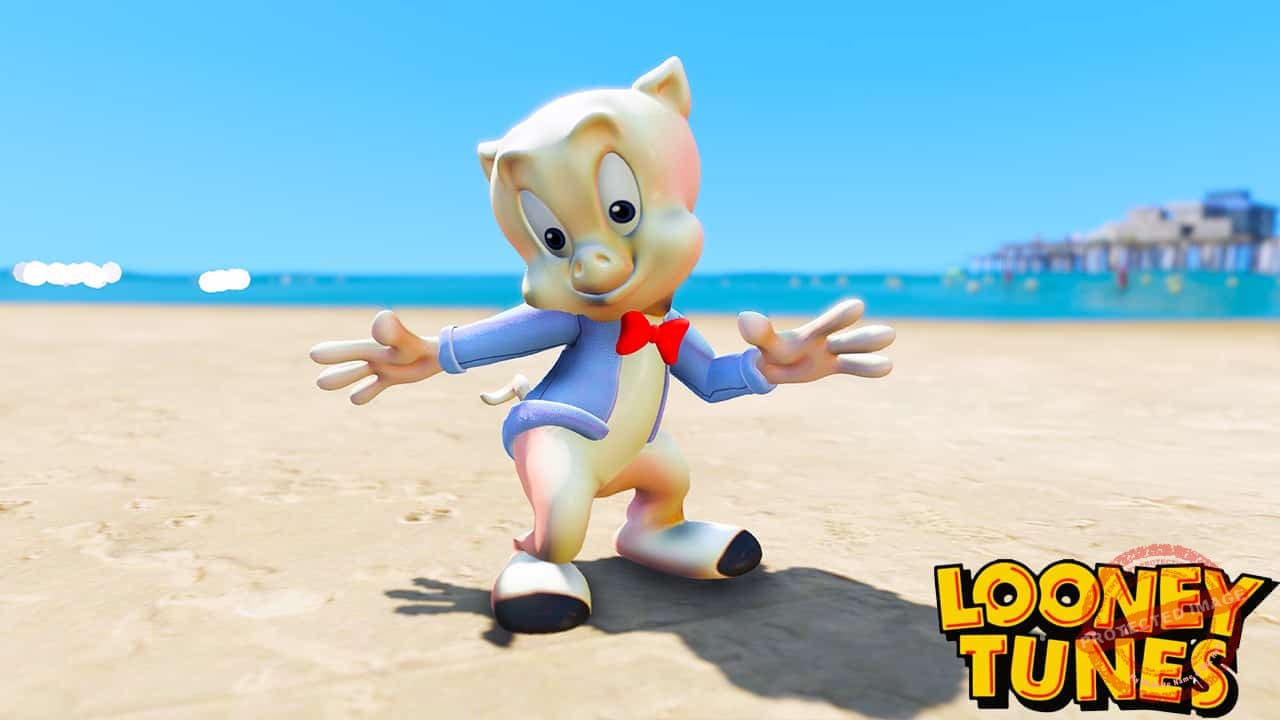 GTA 5 Mods Porky Pig