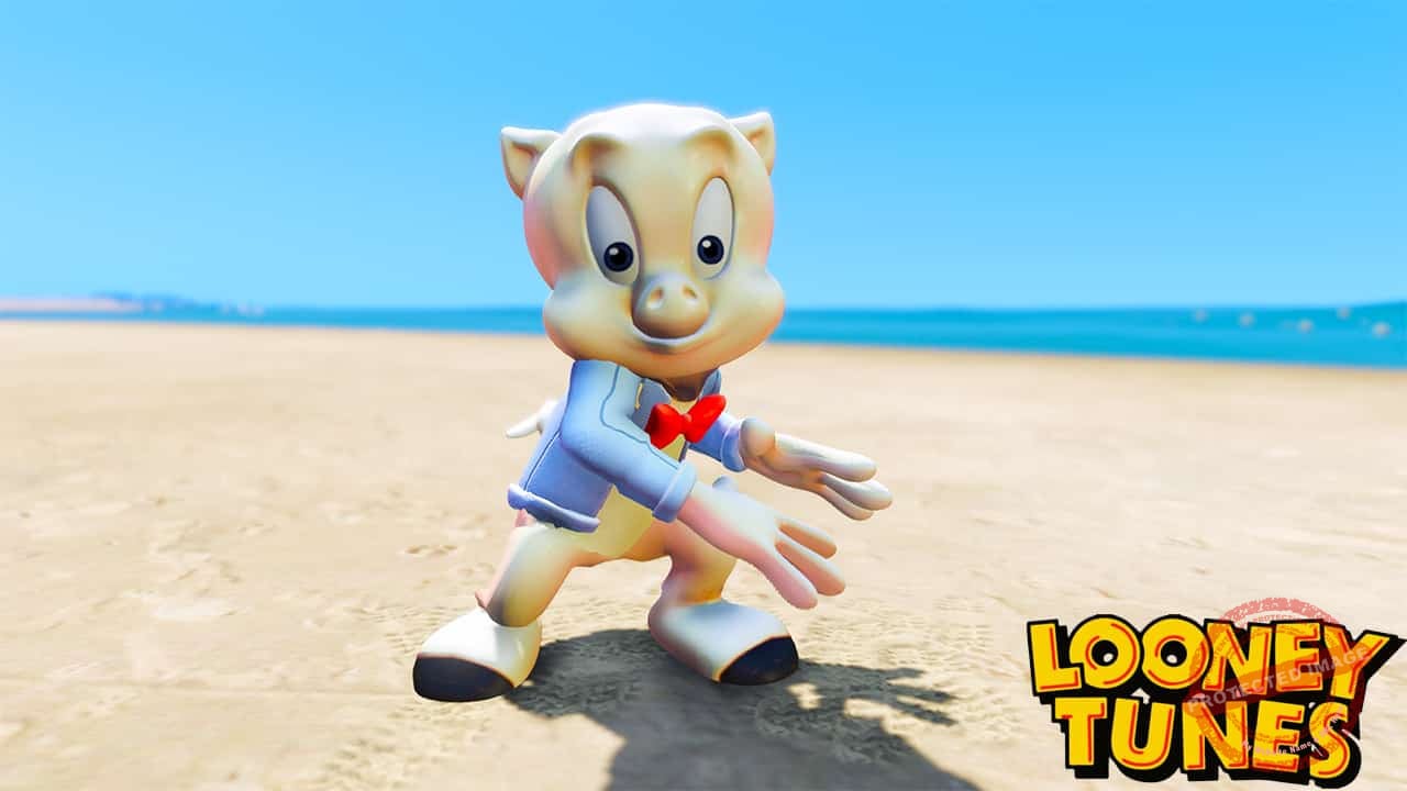 GTA 5 Mods Porky Pig