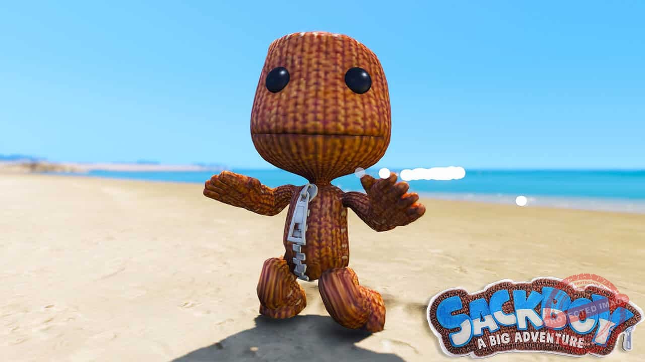 GTA 5 Mods Sackboy